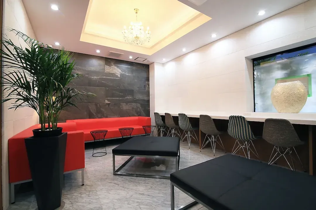 Lobby sitting area