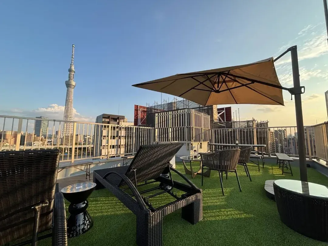 Rooftop terrace