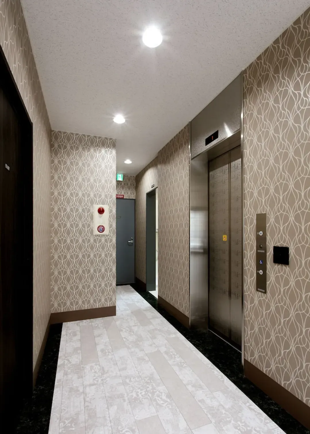 Interior entrance