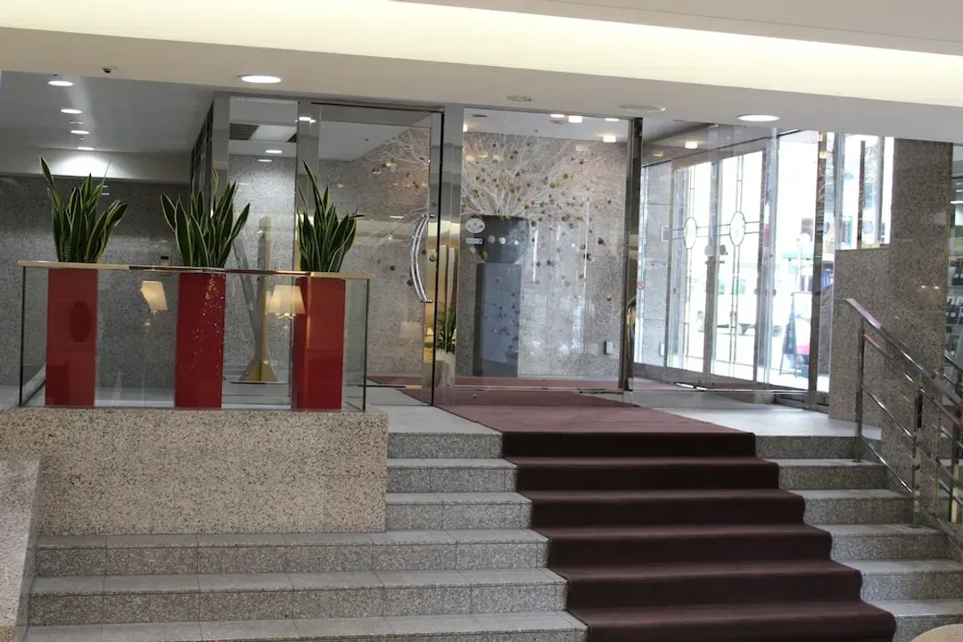 Interior entrance