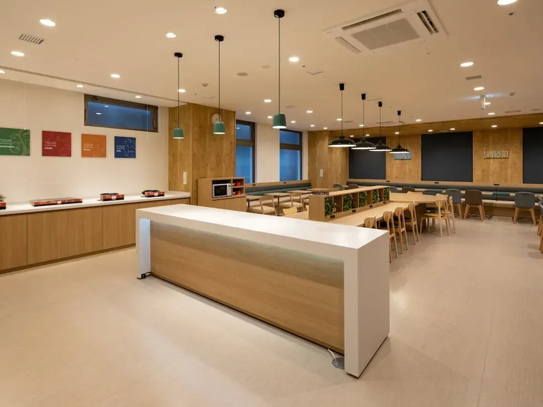 Breakfast area