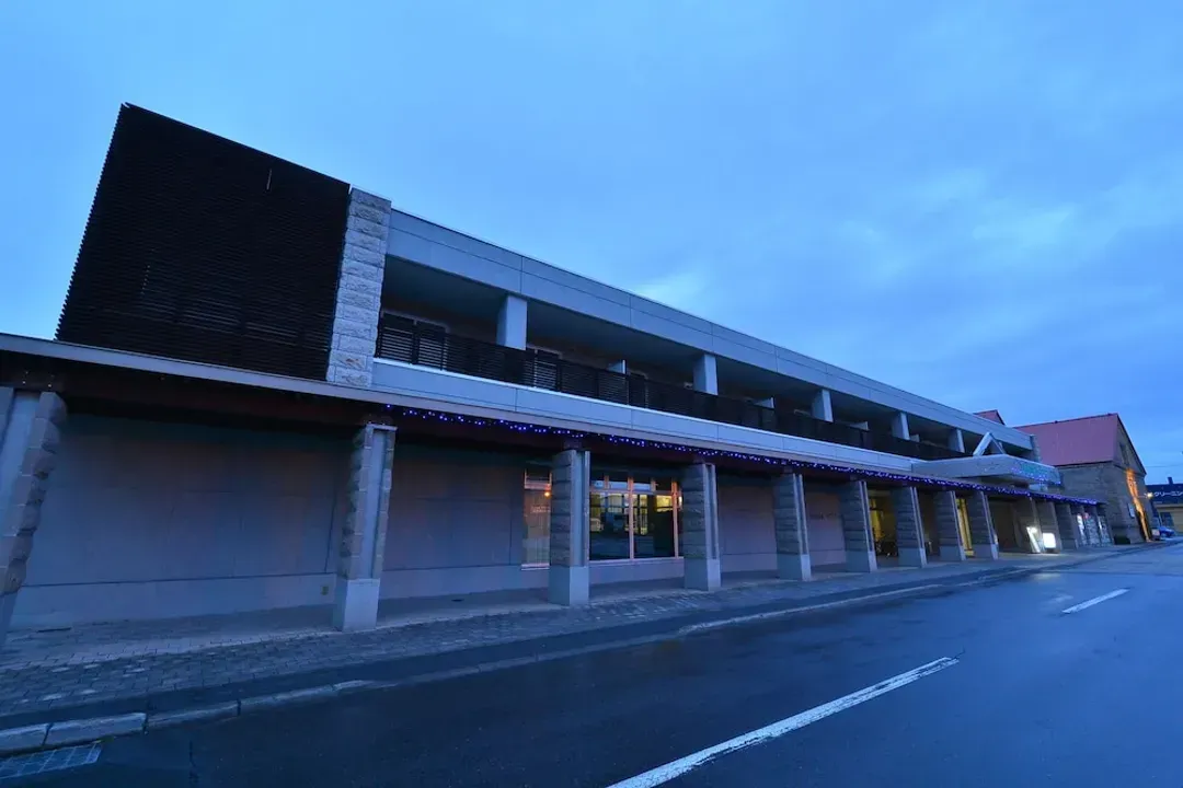 Front of property - evening/night