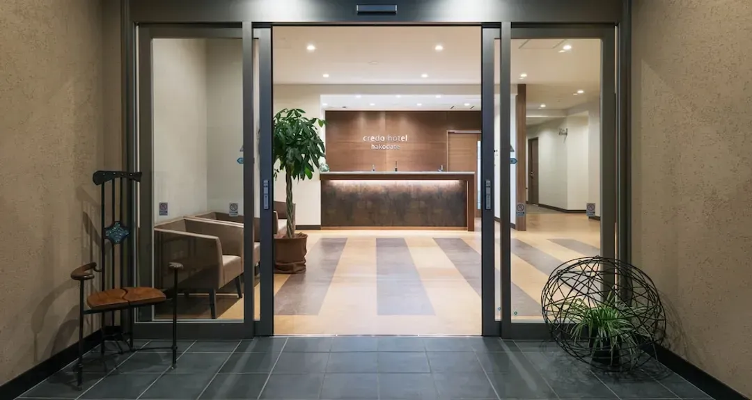 Interior entrance