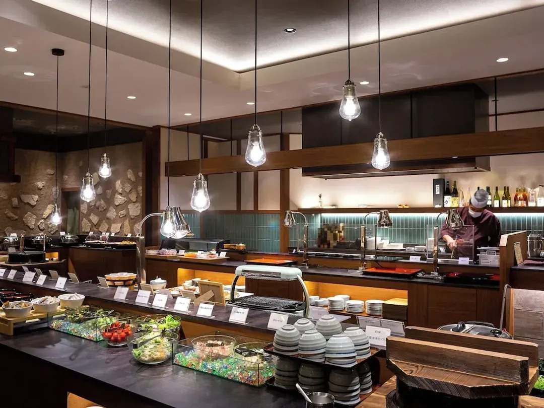 Breakfast buffet