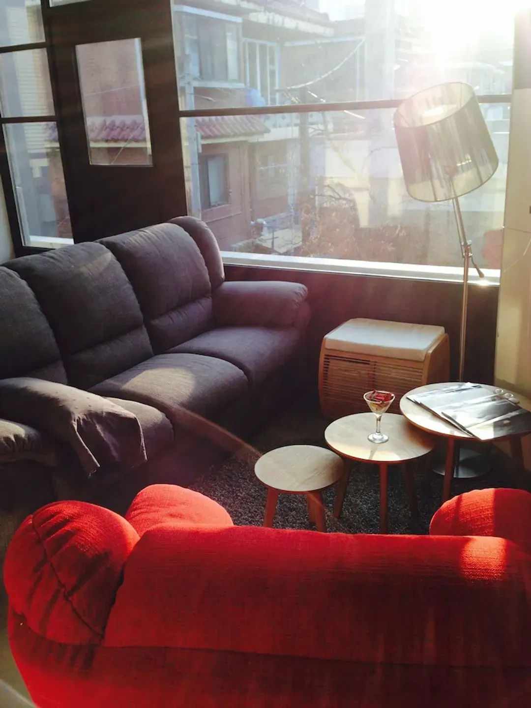 Lobby sitting area