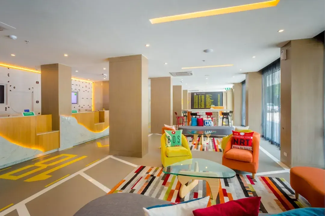 Lobby sitting area