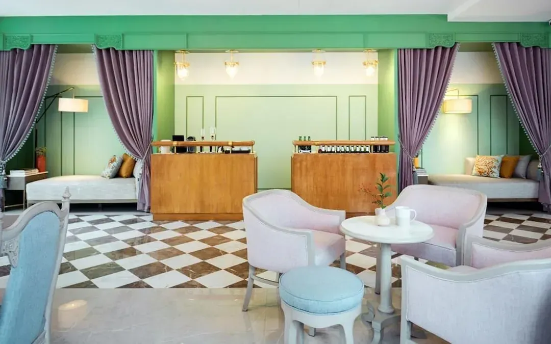 Lobby sitting area