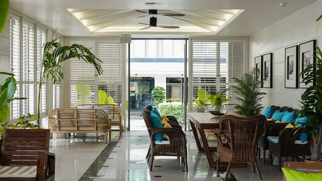 Lobby sitting area