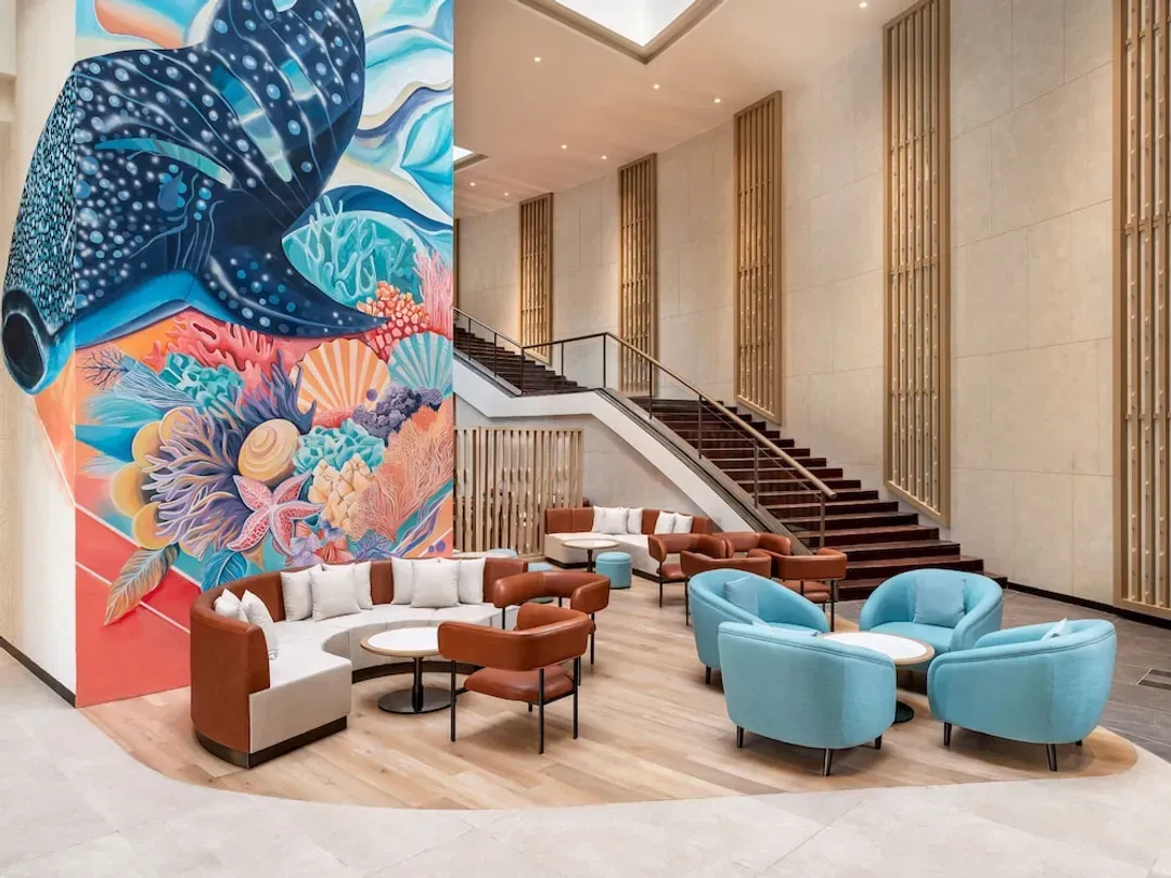 Lobby sitting area