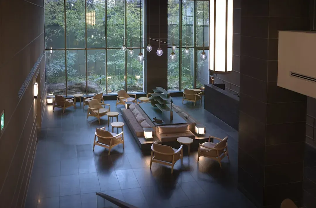 Lobby sitting area
