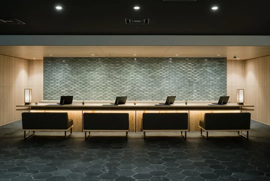 Interior entrance