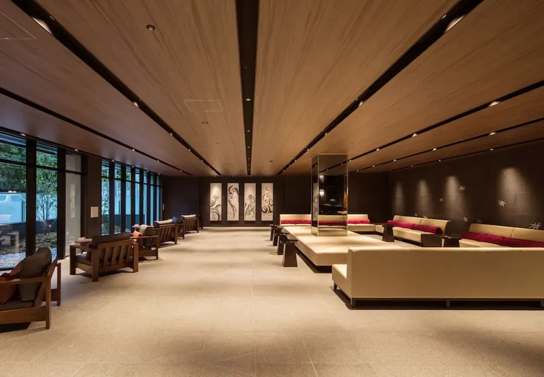 Lobby sitting area