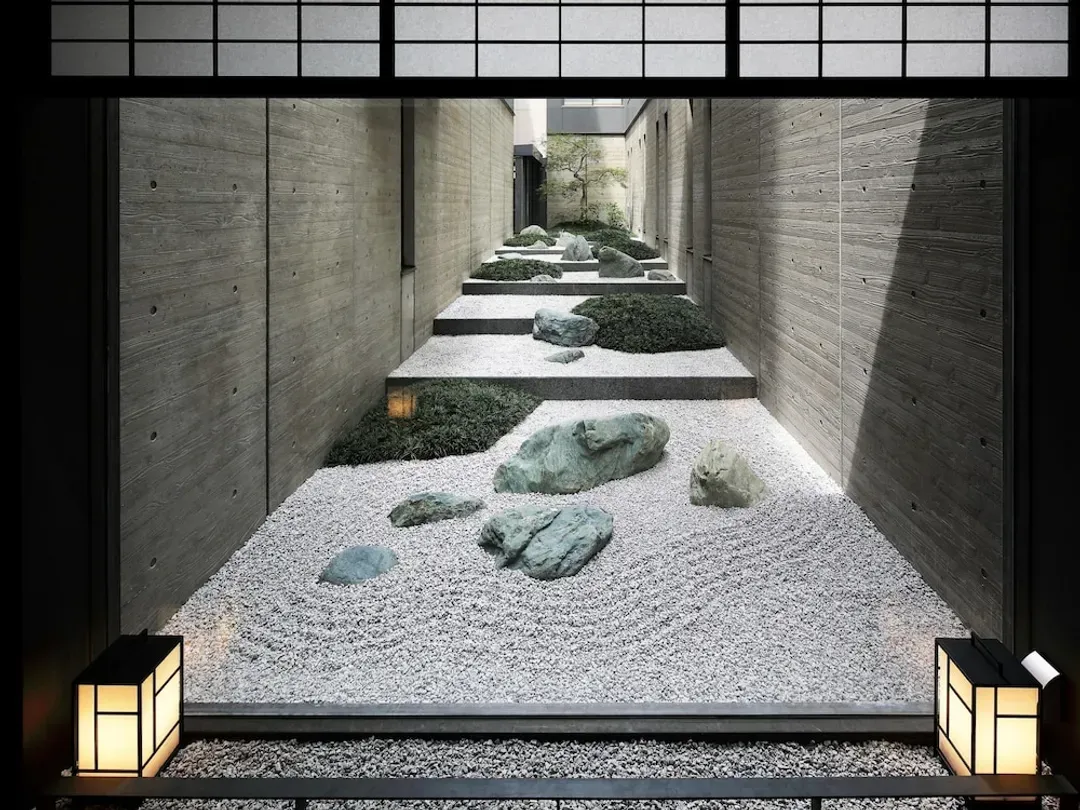 Interior entrance