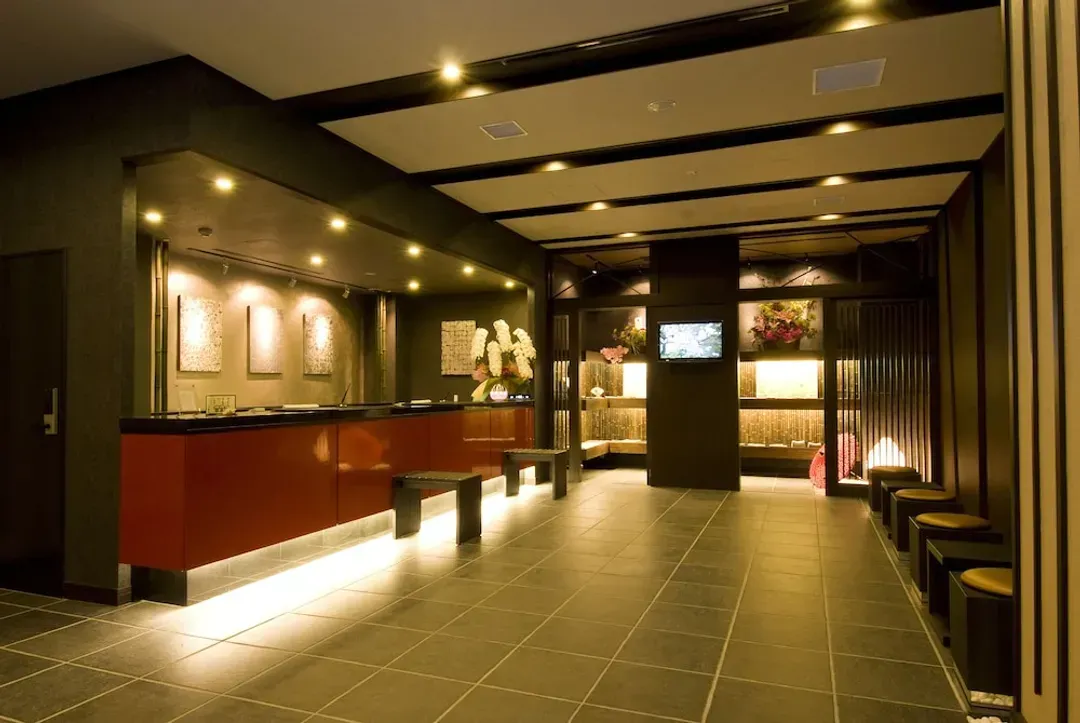 Interior entrance