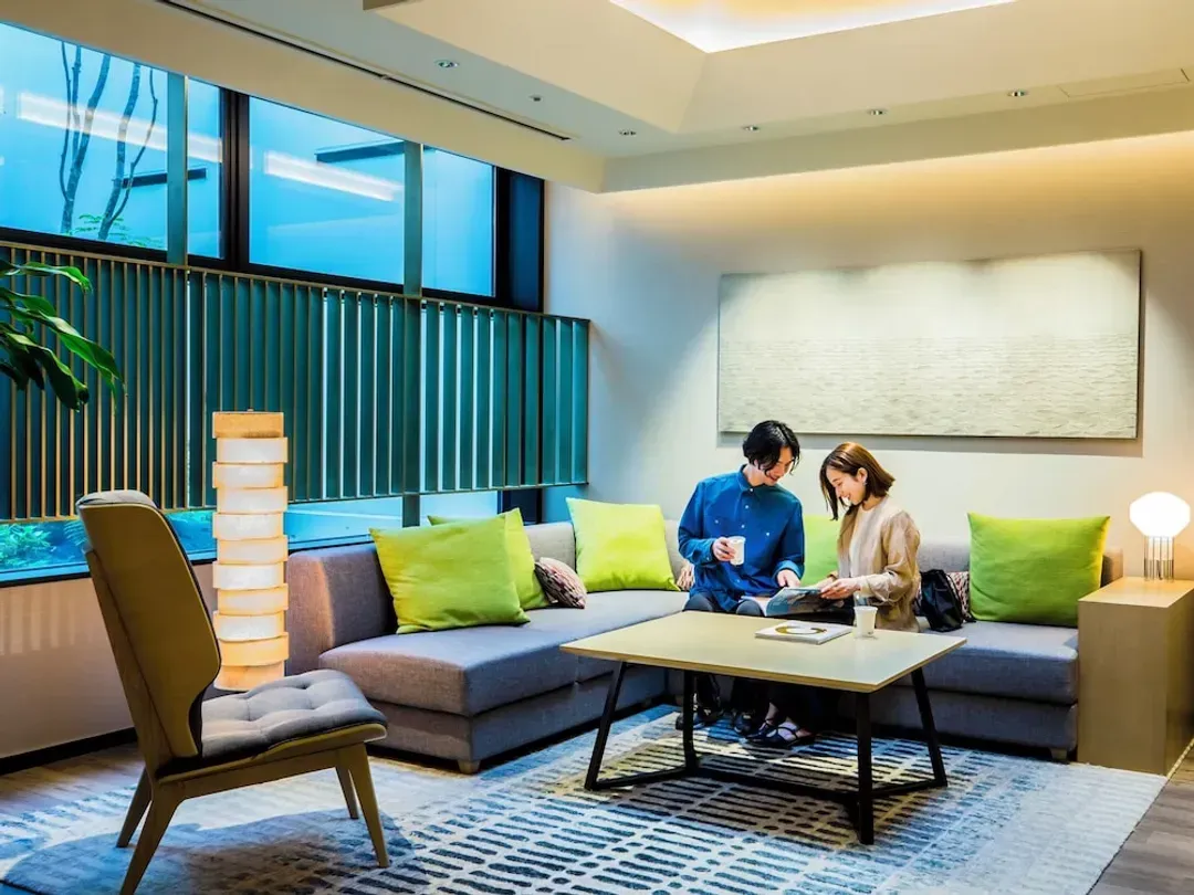 Lobby sitting area