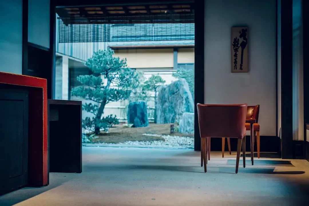 Interior entrance