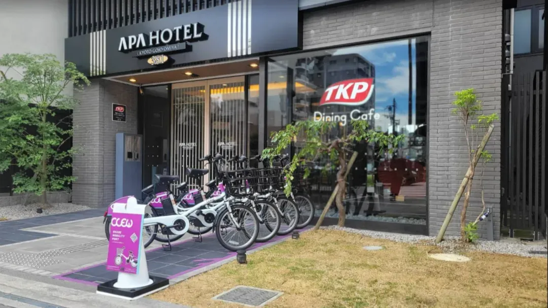 京都五條大宮APA飯店｜自行車租借/五條站&丹波口站-17