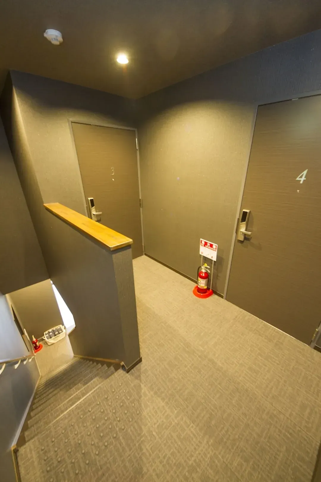 Interior entrance