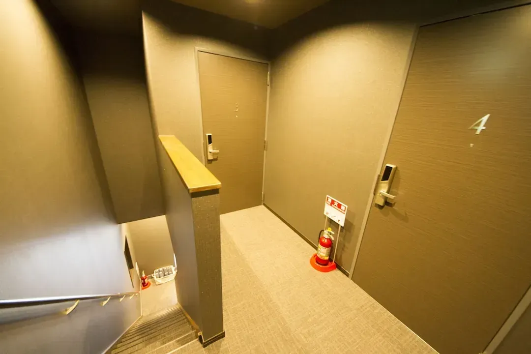 Interior entrance