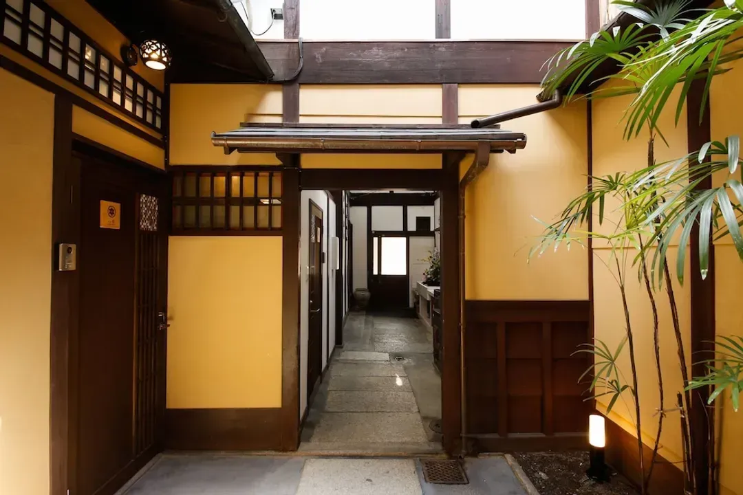 Interior entrance