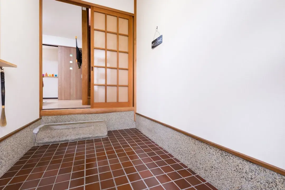 Interior entrance
