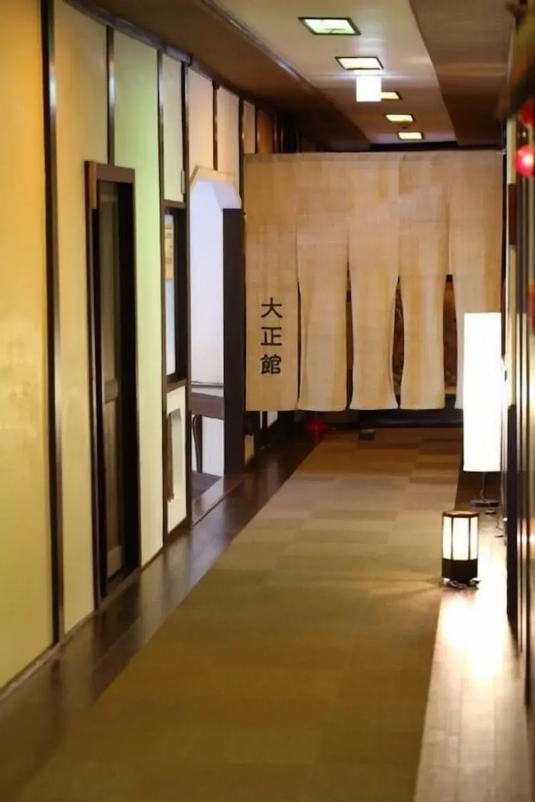 Interior entrance