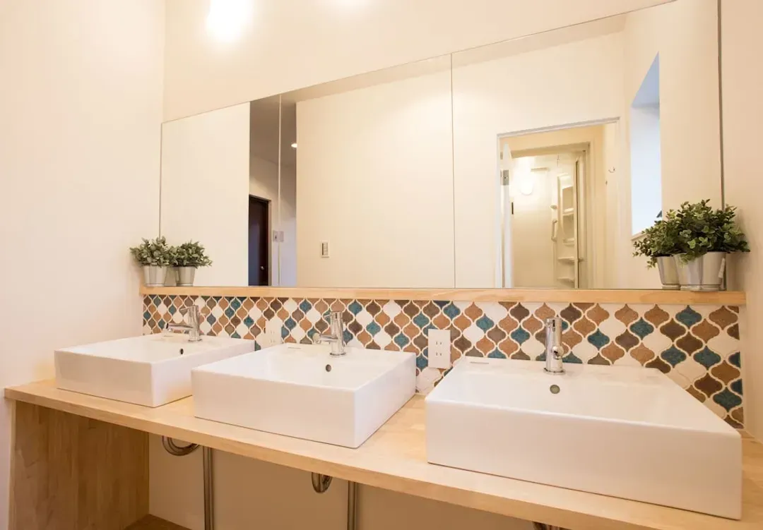 Shared bathroom
