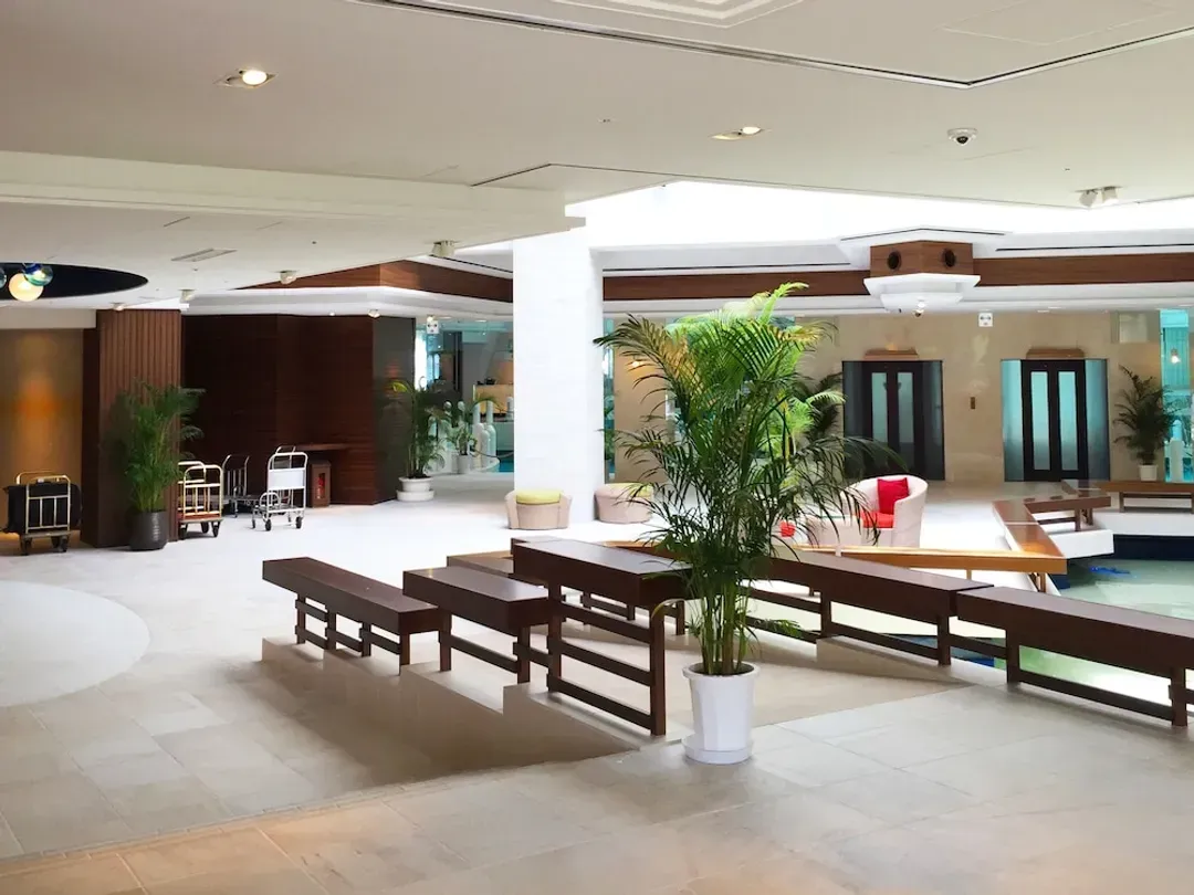 Lobby sitting area