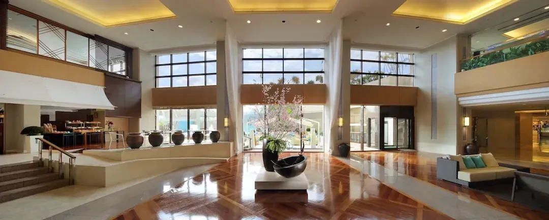 Lobby sitting area