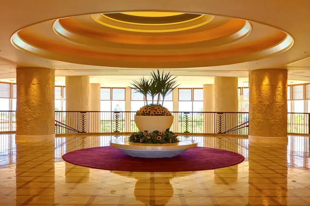 Interior entrance