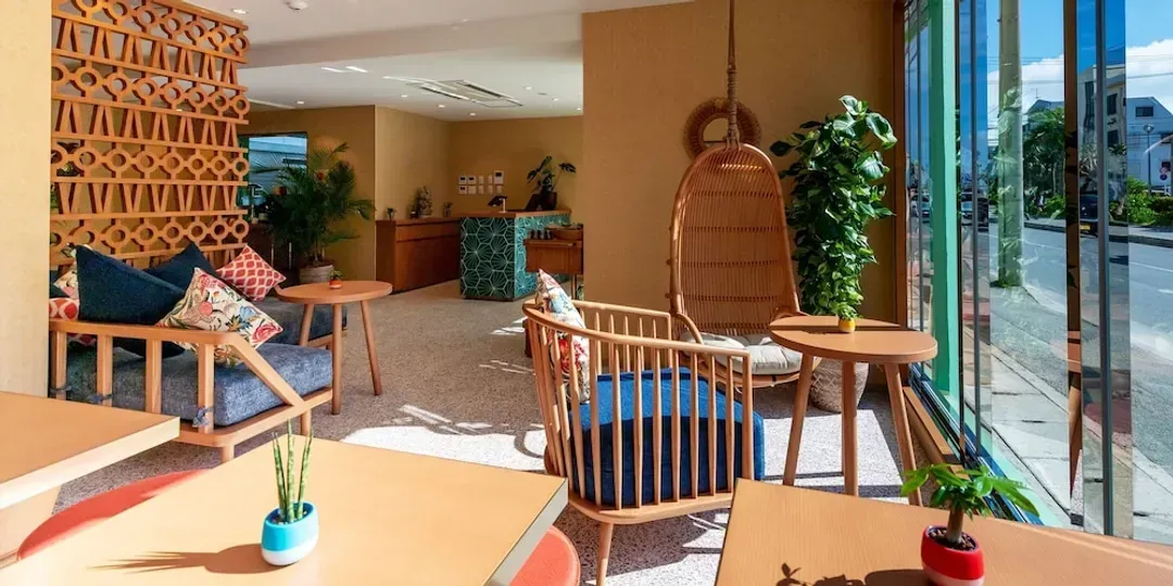 Lobby sitting area