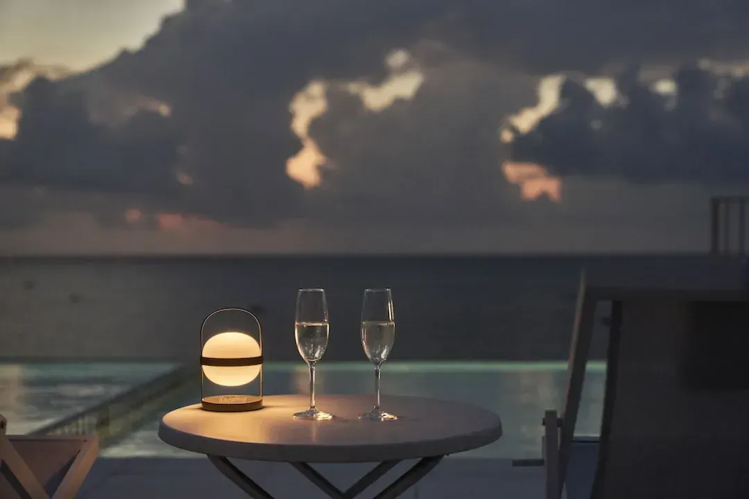 Rooftop pool