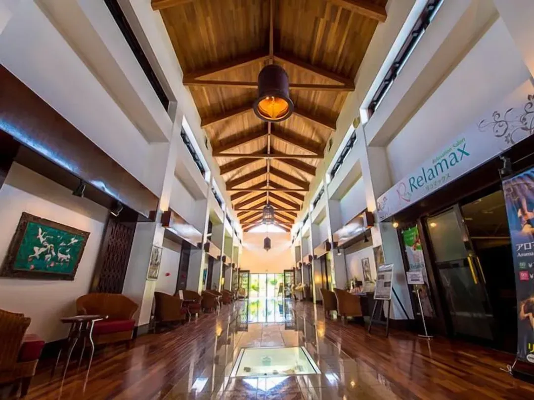 Interior entrance