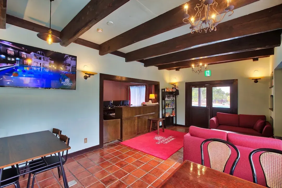 Lobby sitting area