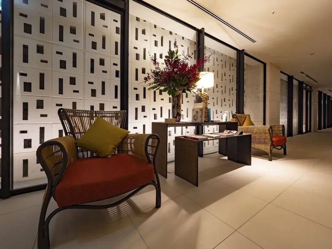 Lobby sitting area