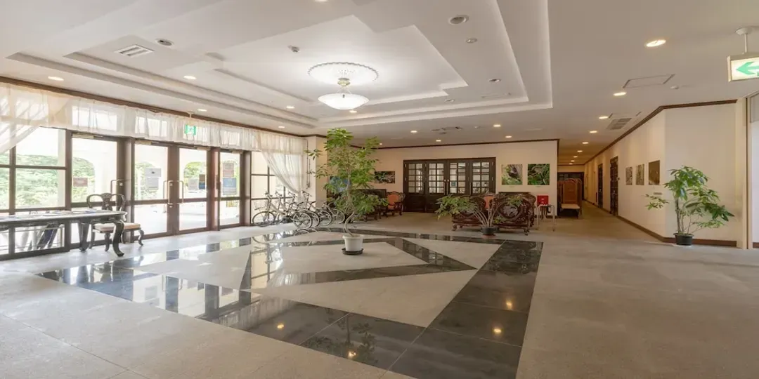 Interior entrance