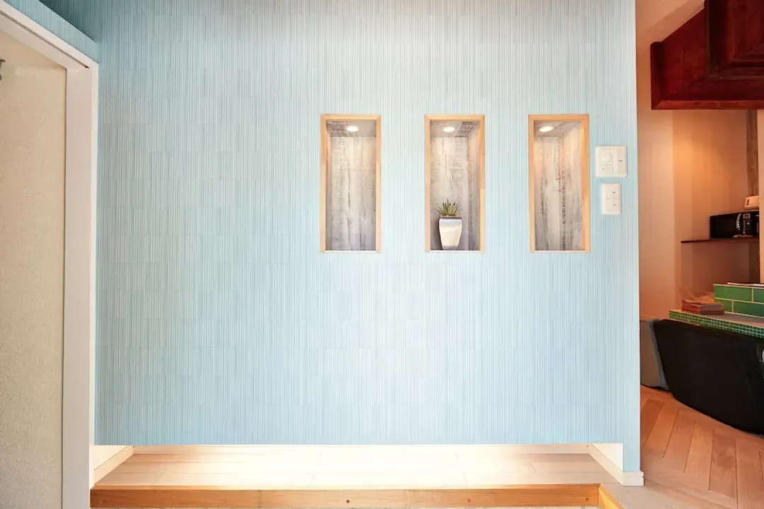 Interior entrance