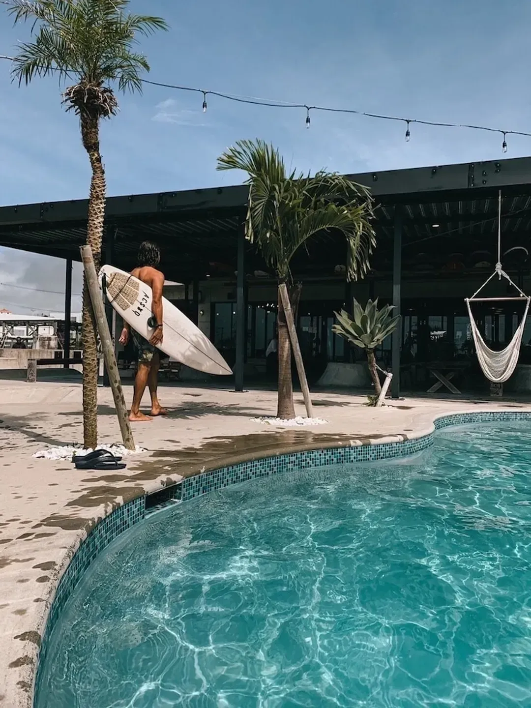Outdoor pool