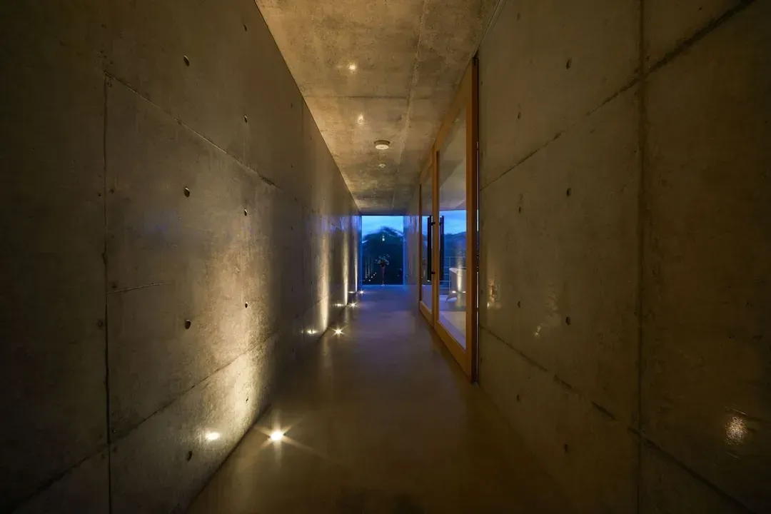 Interior entrance