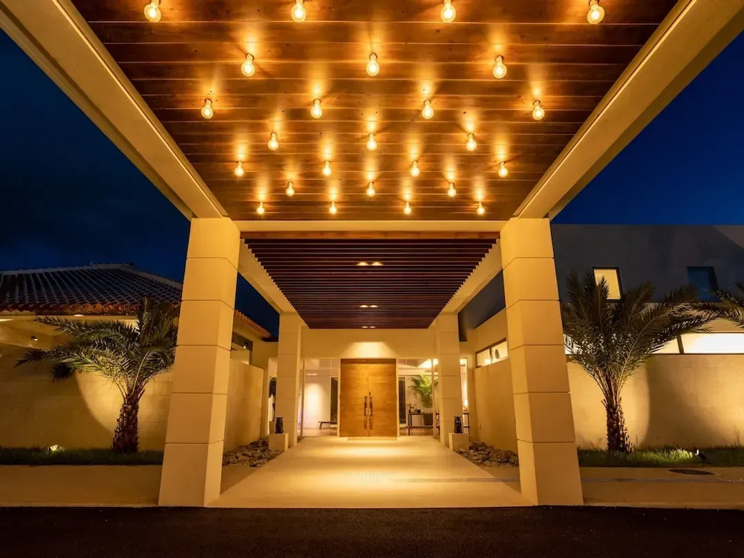 Interior entrance