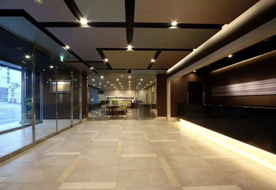 Interior entrance