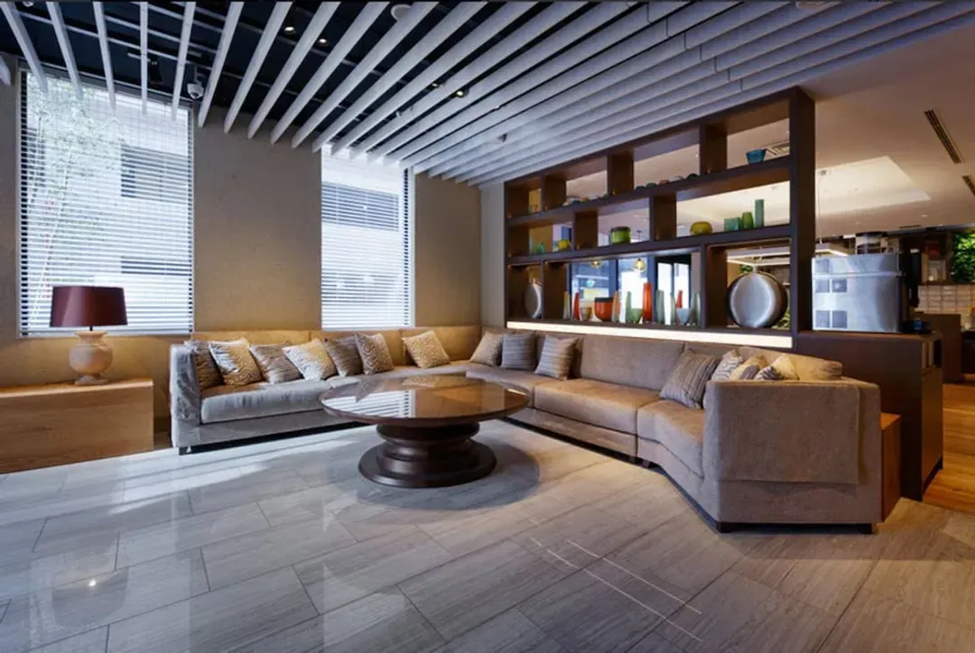 Lobby sitting area