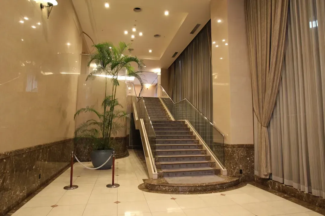 Interior entrance
