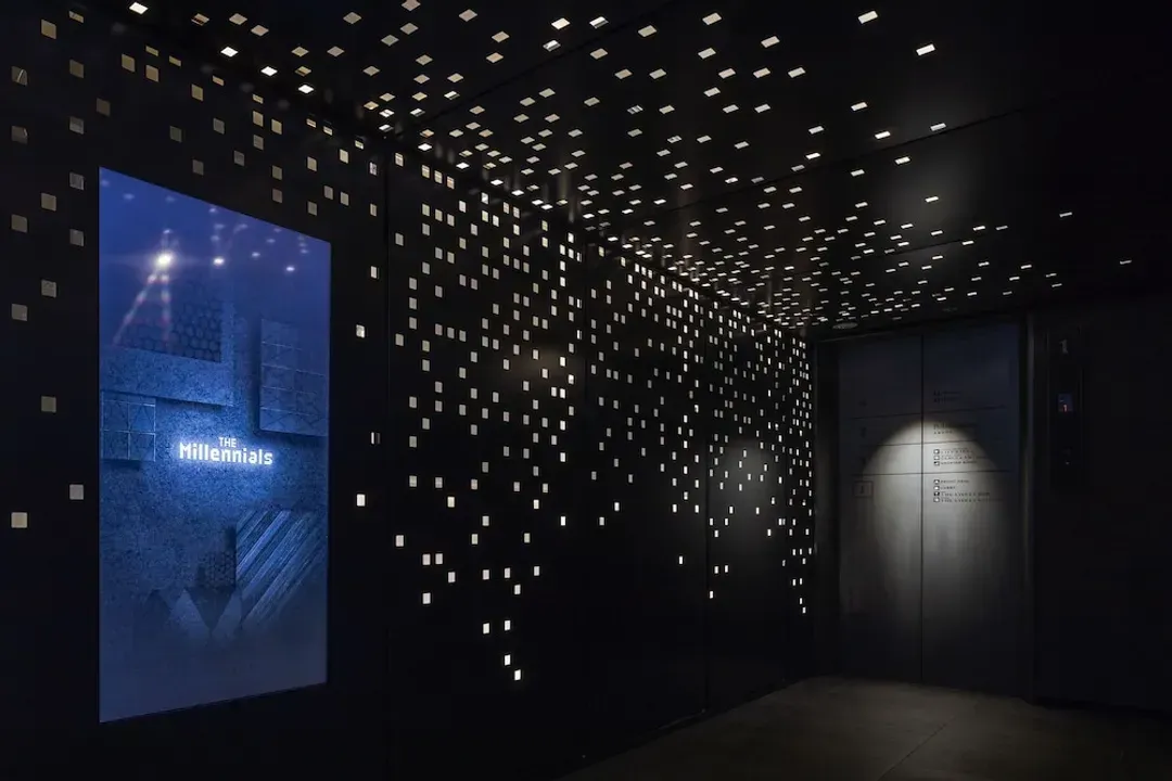 Interior entrance