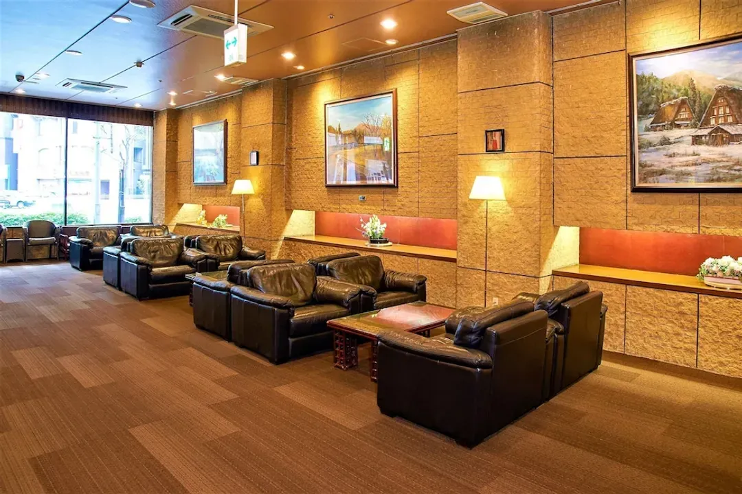 Lobby sitting area