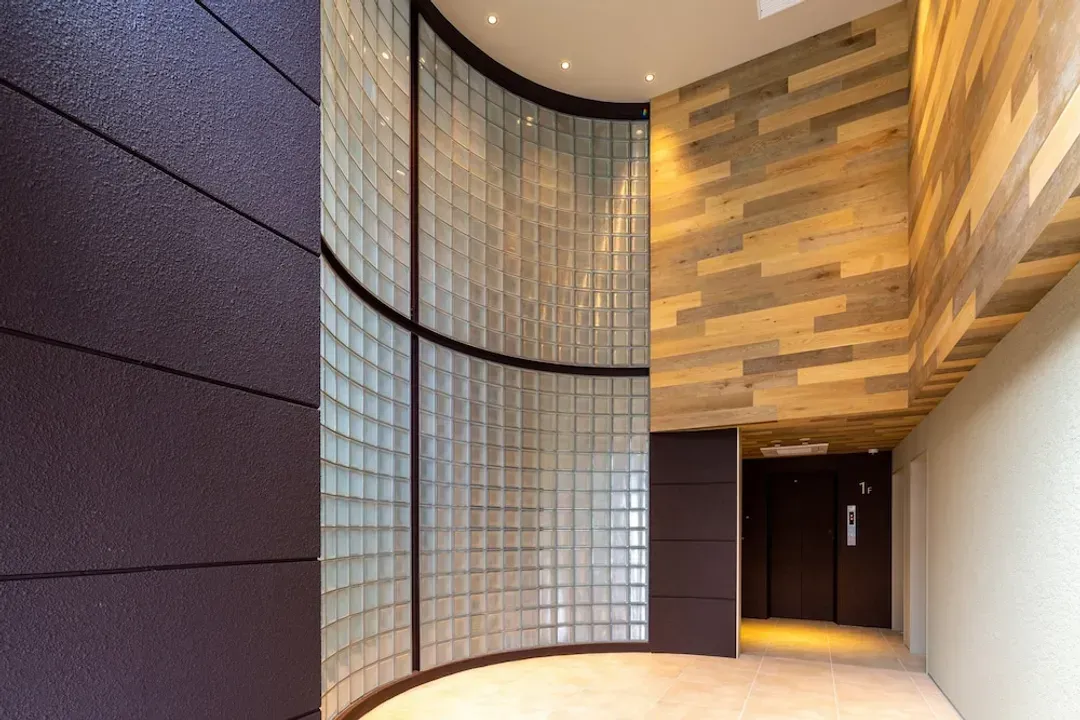 Interior entrance