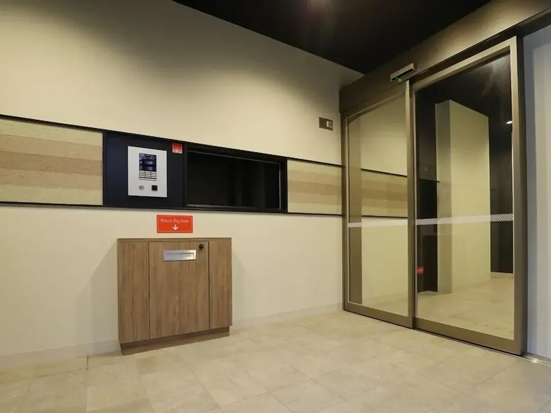 Interior entrance