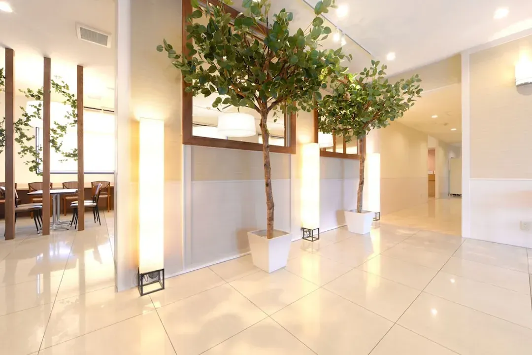 Interior entrance