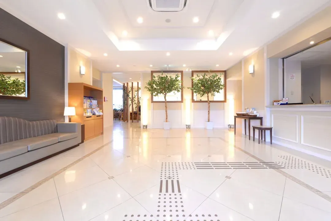 Interior entrance