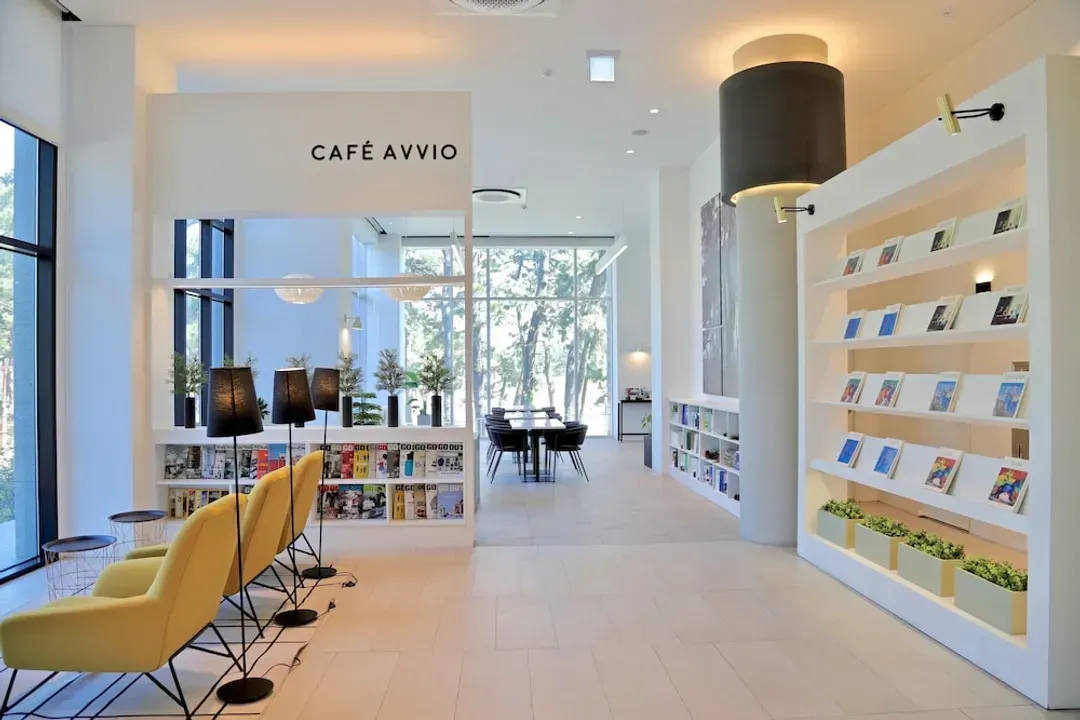 Lobby sitting area